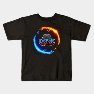 Derek Player One - On Fire Kids T-Shirt